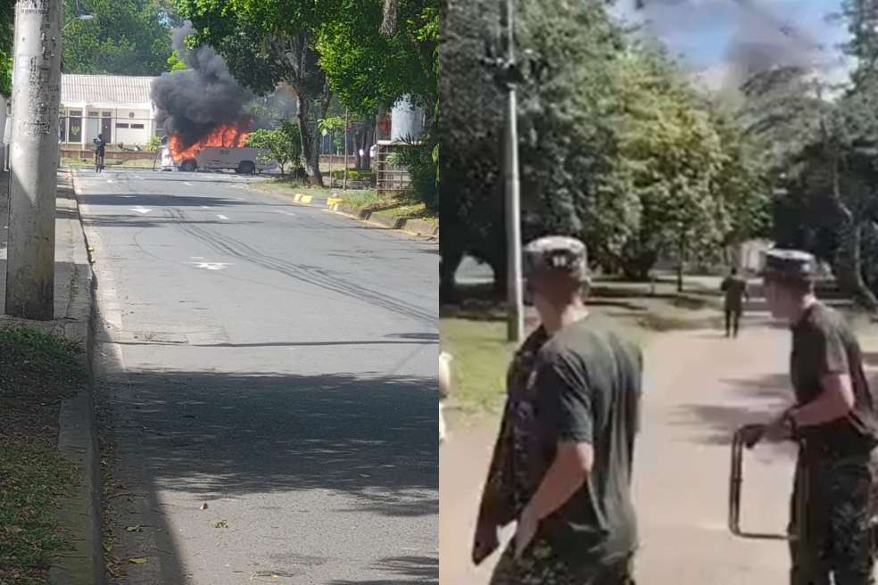 A esta hora unidades del Ejército verifican si hay más explosivos y acordonan el lugar. Esto es lo que se sabe hasta el momento.