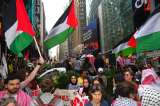Petro, junto a Roger Waters, se suma a protesta pro-Palestina en Nueva York