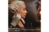 Christina Aguilera volvió a los piercings