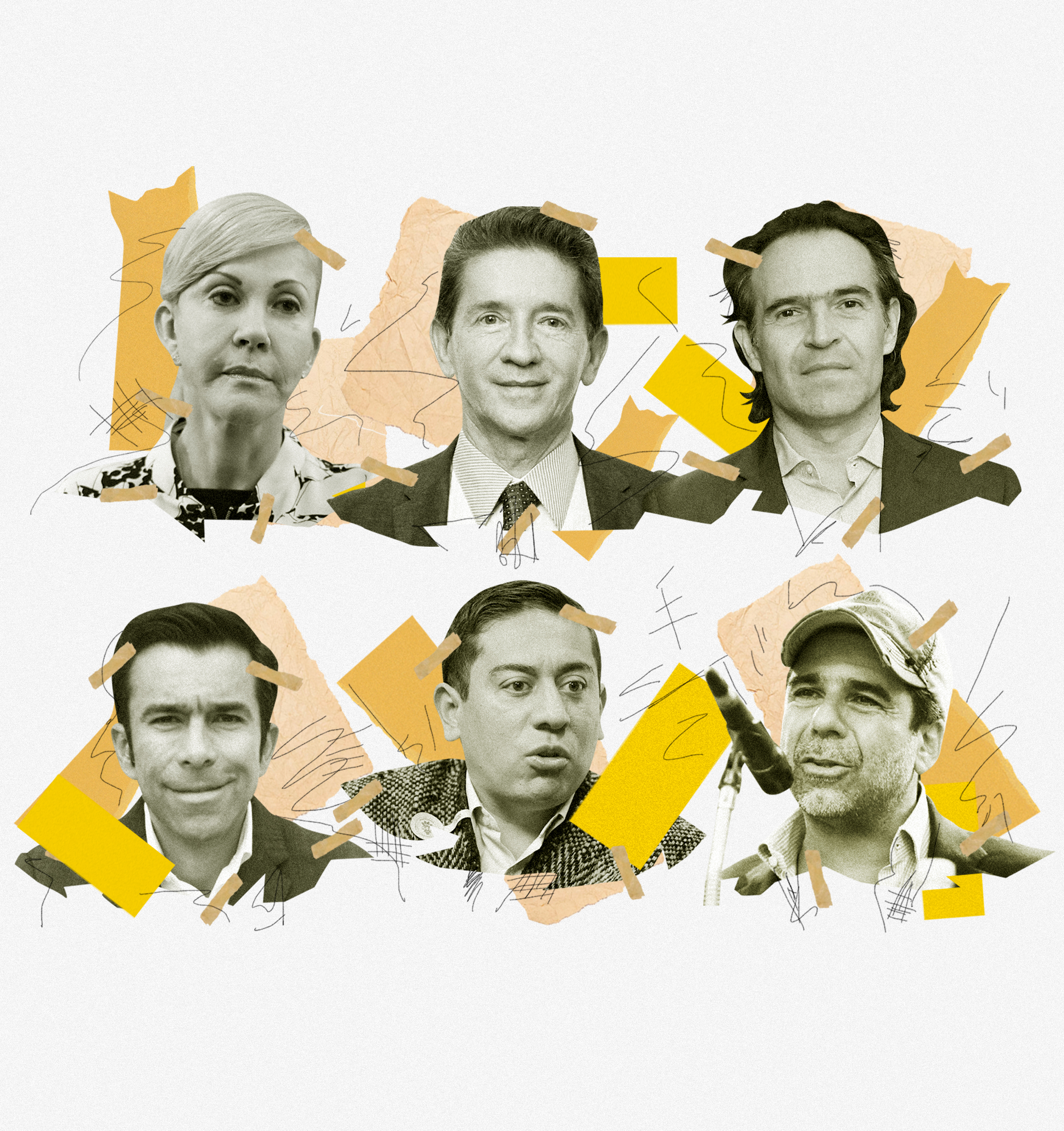 Los candidatos que buscan repetir y tienen sombras sobre su vida política son Dilian Francisca Toro, Alex Char, Fico Gutiérrez, Jorge Rey, Carlos Amaya y Luis Pérez.