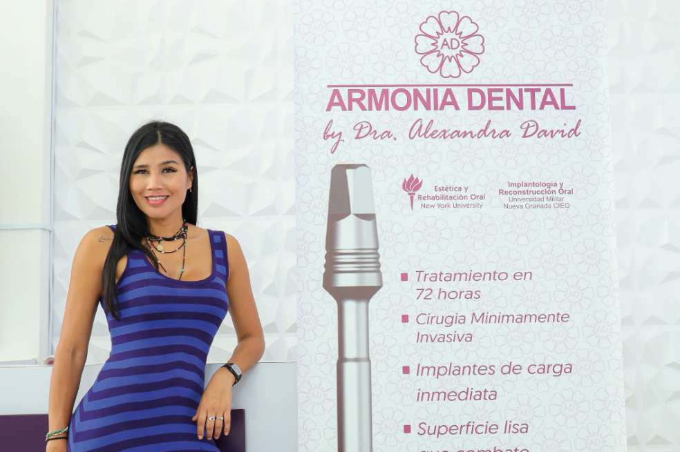 La doctora Alexandra David de Armonía Dental