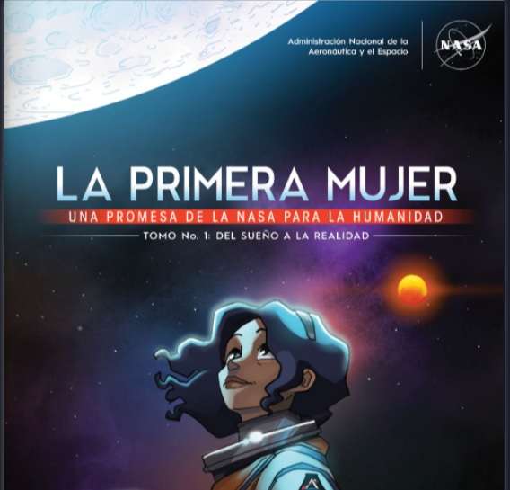 Portada del cómic de la Nasa.