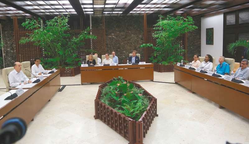 El pasado 12 de agosto el Gobierno confirmó que retoma diálogos de paz con el Eln. / AP