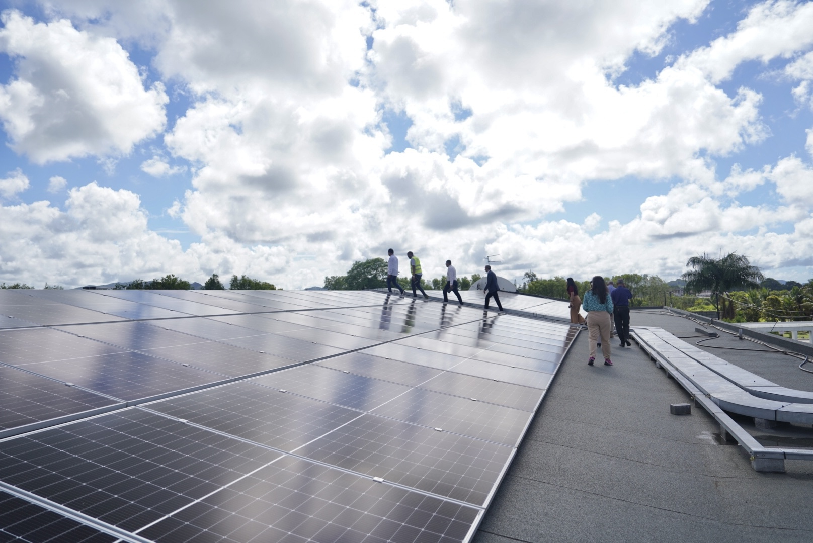 NUEVA DELHI, 20/05/2025.- El almacenamiento energético y el desarrollo de infraestructuras de transmisión adecuada de energías renovables son el ecosistema necesario para que no se produzcan apagones causados por la energía solar, según el director general de la Alianza Solar Internacional (ISA), que descarta que las recientes disrupciones eléctricas en España y Portugal se produjesen por fallos en este tipo de sistema de generación. EFE/ Alianza Solar Internacional // SOLO USO EDITORIAL/SOLO DISPONIBLE PARA ILUSTRAR LA NOTICIA QUE ACOMPAÑA (CRÉDITO OBLIGATORIO)