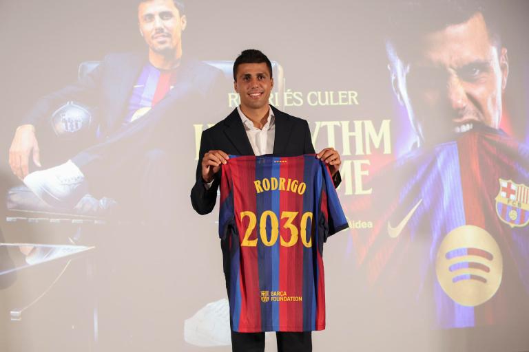 ¡Oficial! Rodri es nuevo jugador del FC Barcelona