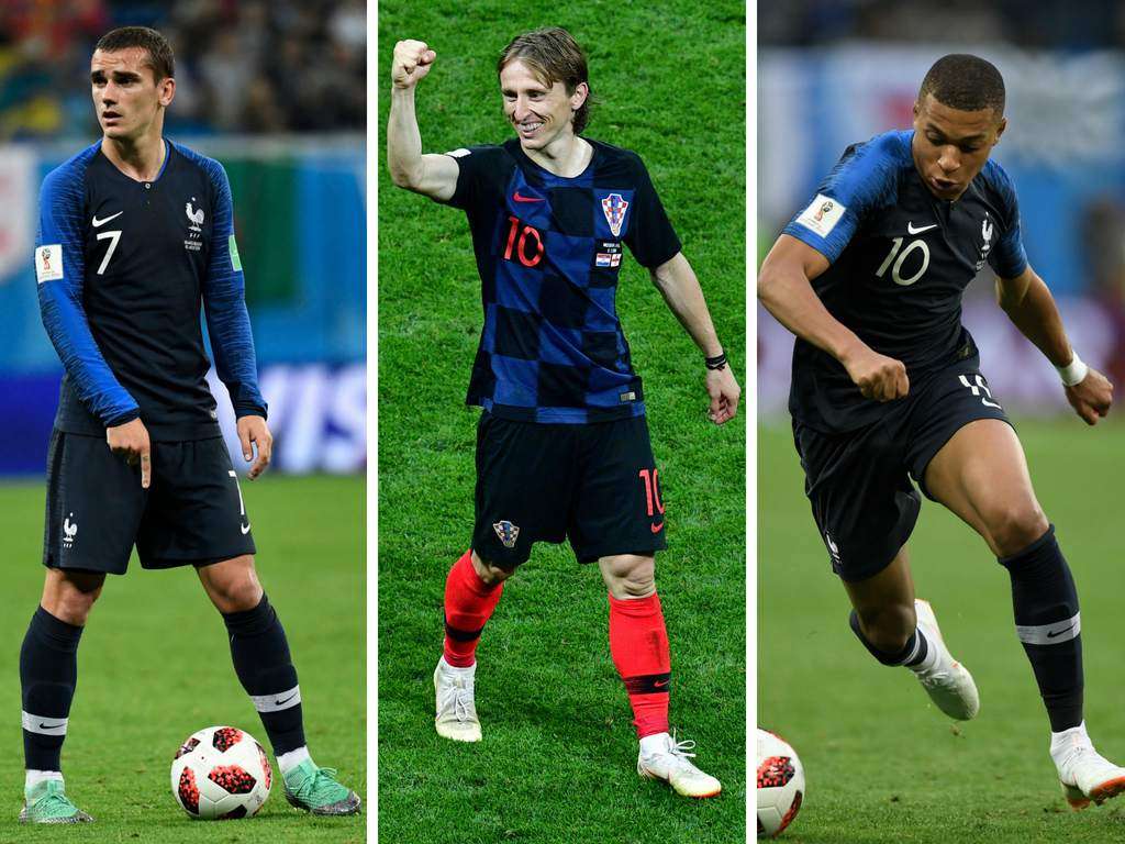 Los tres máximos favoritos al balón de oro de la Fifa. / AFP