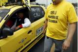 Panorama de las protestas de taxistas: bloqueos en Medellín, Cali y Bucaramanga