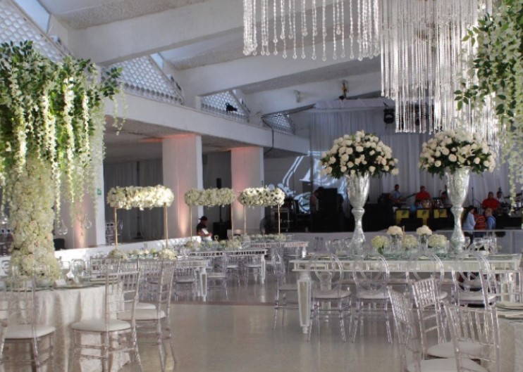 El matrimonio se realizó en las instalaciones del Club Campestre de Montería.