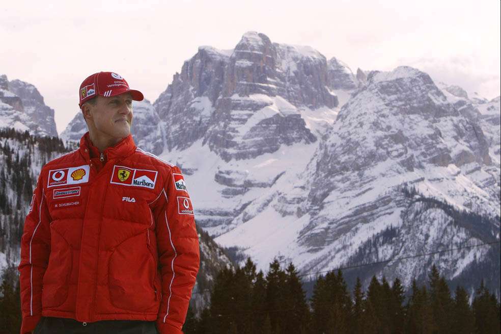 El heptacampeón mundial de la Fórmula 1, Michael Schumacher, también es un apasionado por el esquí y el fútbol. /EFE