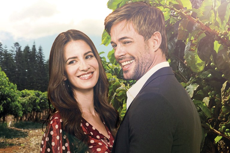 Laura Londoño y William Levy cafe