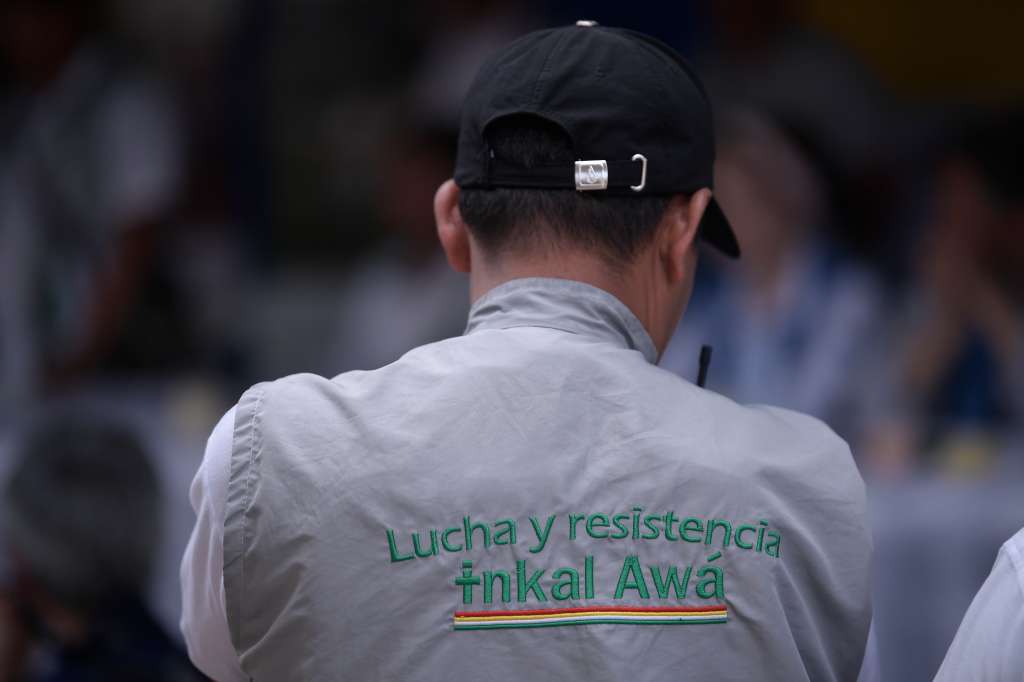 Comunidad indígena del resguardo Inda Sabaleta, en el municipio de Llorente (Tumaco, Nariño).