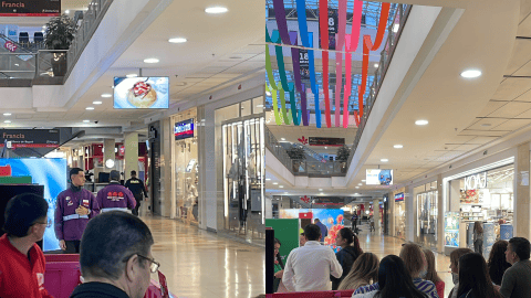 Presunto ataque feminicida en el centro comercial Santafé: autoridades investigan