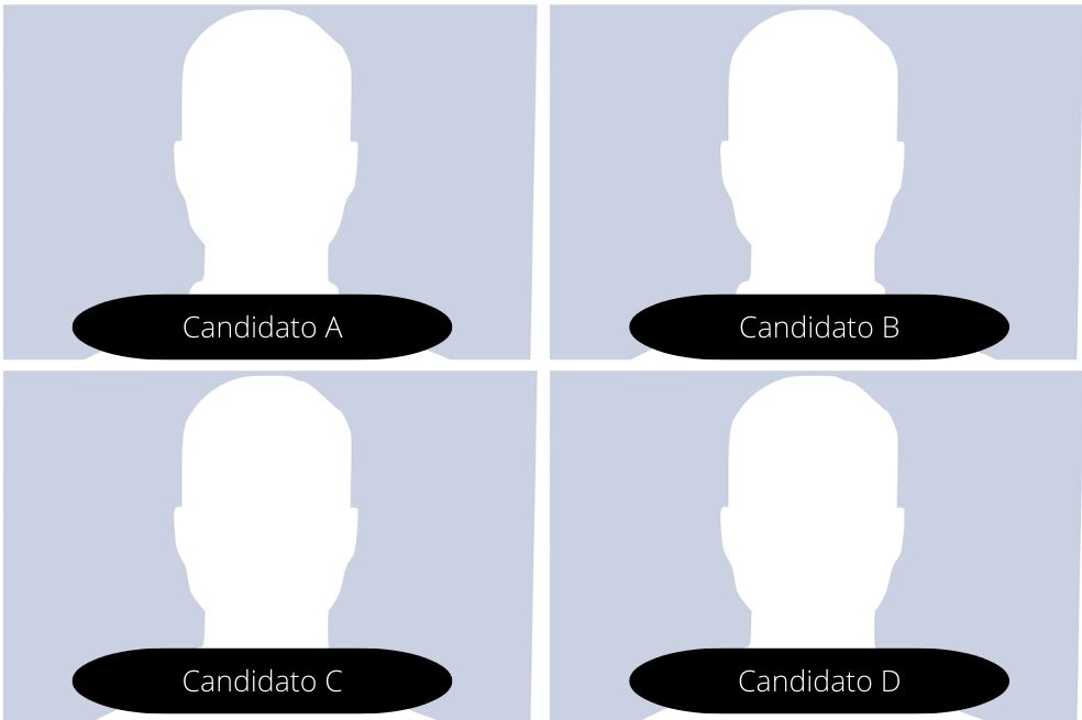 El tarjetón electoral muestra ocho opciones de candidaturas y el voto en blanco. Sin embargo, solo seis candidatos continúan con su aspiración.