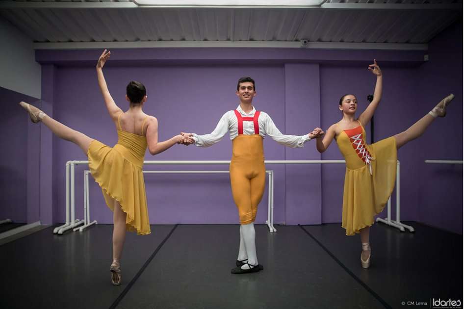 Imagen de la obra de danza de “Las cuatro estaciones”, de Antonio Vivaldi. / Cortesía Idartes