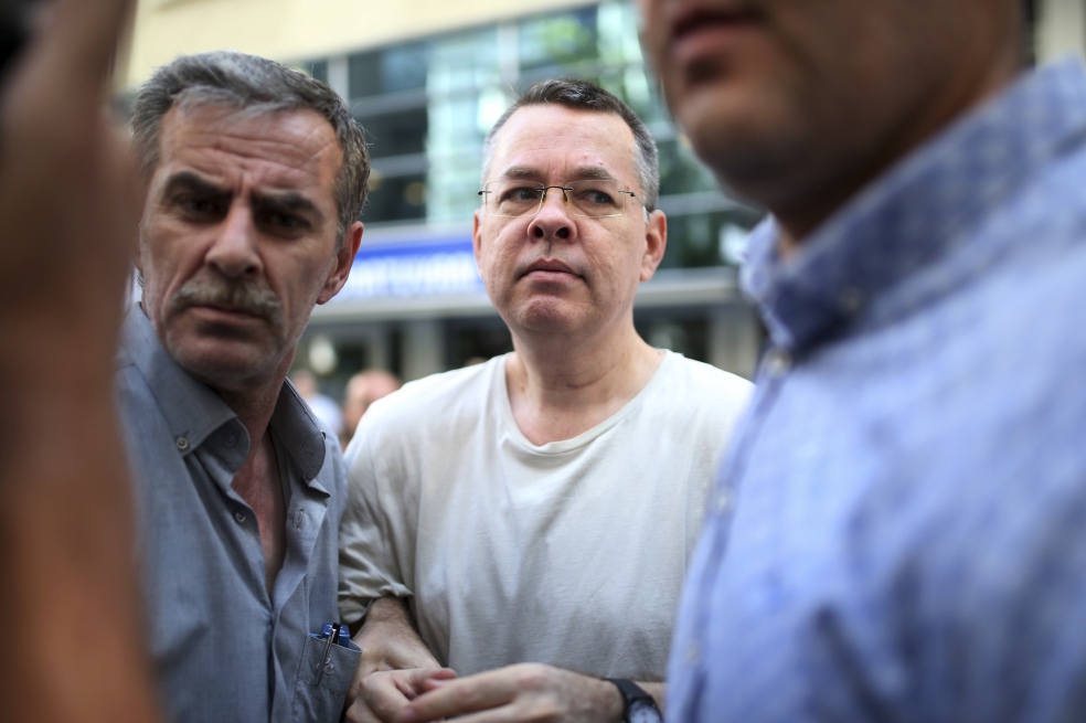  El pastor Andrew Brunson permanece retenido en Turquía desde octubre de 2016. /  AP