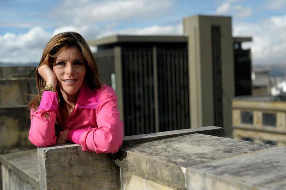 María Carolina Hoyos asegura que la convergencia de la TV pública con las redes sociales ha disparado su número de seguidores. / Luis Ángel - El Espectador