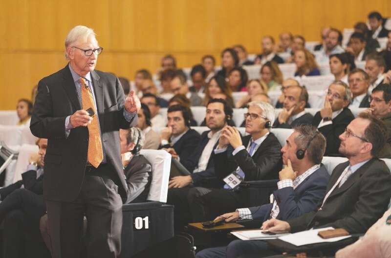 Tom Peters, especialista en prácticas de gestión empresarial. / Cortesía - Wobi