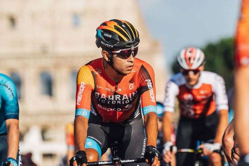 Santiago Buitrago fue uno de los mejores colombianos en el Giro de Italia.