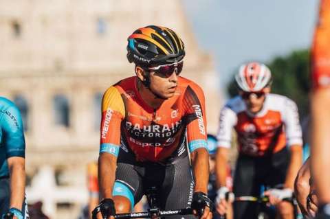 Santiago Buitrago, muy bien en la Vuelta a España: se metió al top-10 de la general