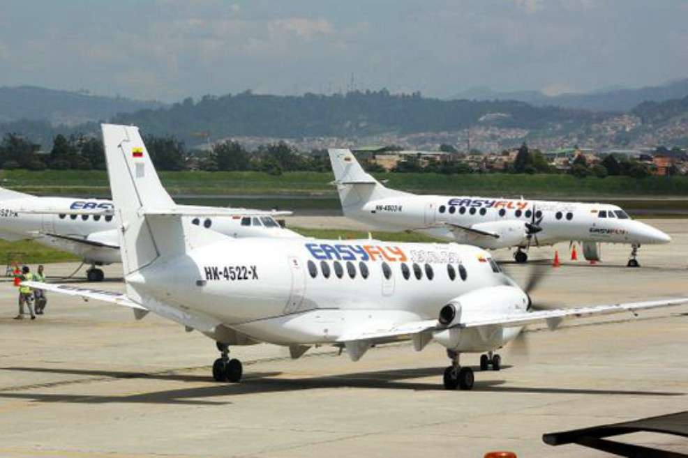 Easyfly, aerolínea regional.