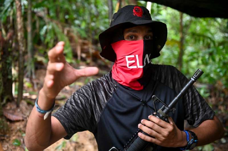 Foto de archivo de Andrés Felipe Vanegas Londoño, 'Uriel', tomada el 25 de mayo de 2019 para una entrevista con AFP.