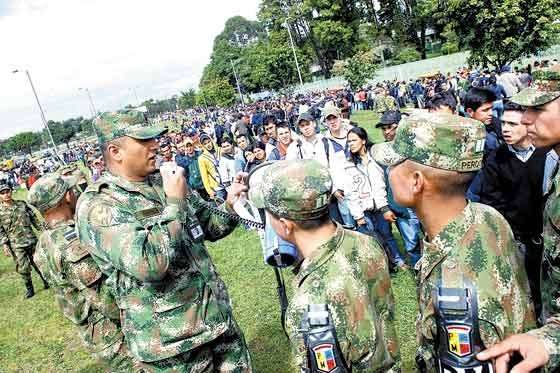 Más de 600 mil jóvenes se encuentran en situación de remisos o son infractores por no presentarse a solucionar su situación militar. / Archivo El Espectador