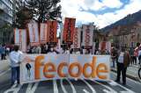 Así serán las movilizaciones convocadas por Fecode este martes