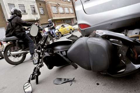Semanalmente fallecen tres motociclistas en Bogotá