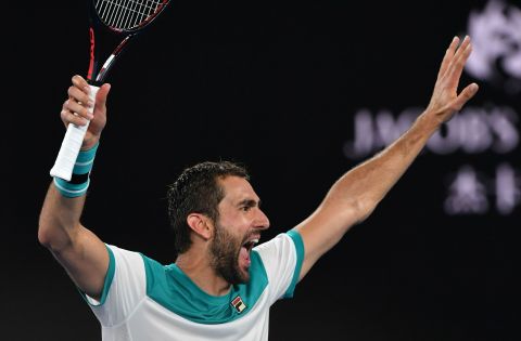 El primer finalista: Cilic venció a Edmund y va por el título del Abierto de Australia