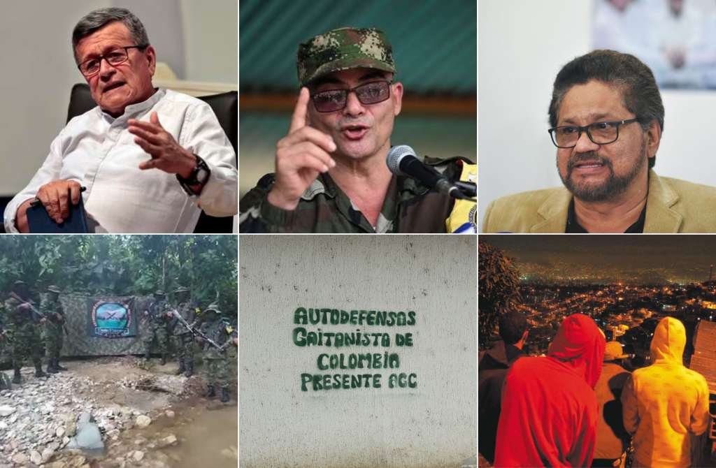 Los siete grupos armados ilegales son divididos entre rebeldes y no rebeldes para avanzar en diálogos con el gobierno de Gustavo Petro.