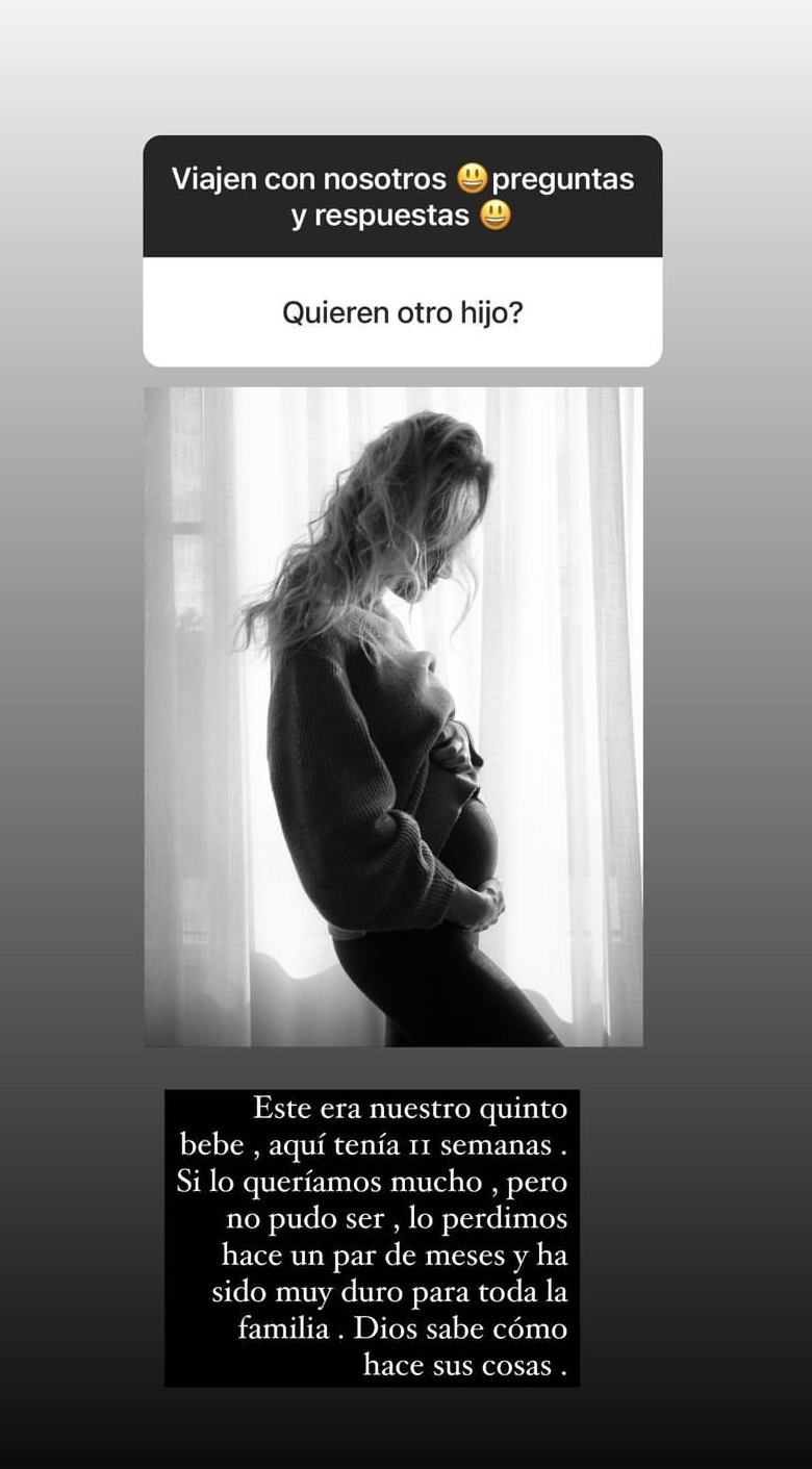 Falcao García y su esposa Lorelei Tarón perdieron a su quinto hijo