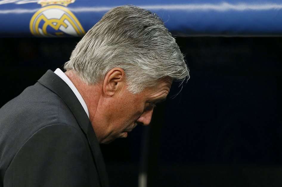 Carlo Ancelotti, técnico del Real Madrid. Foto: AFP