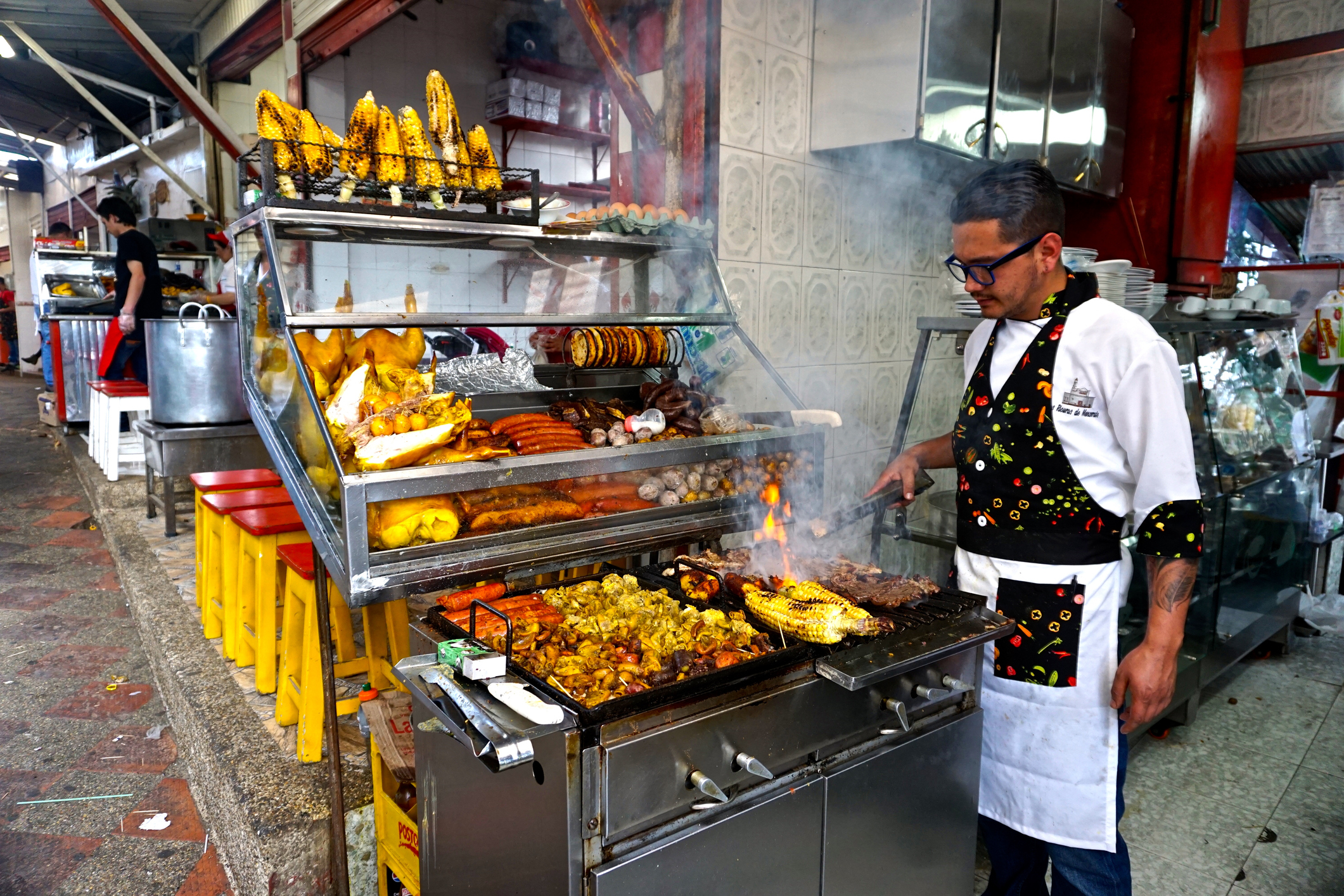 Comida callejera Bogotá