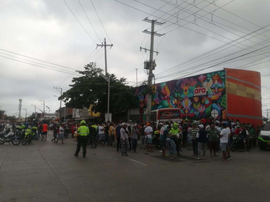 Accidente en Barranquilla