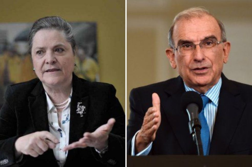 Clara López y Humberto de la Calle.