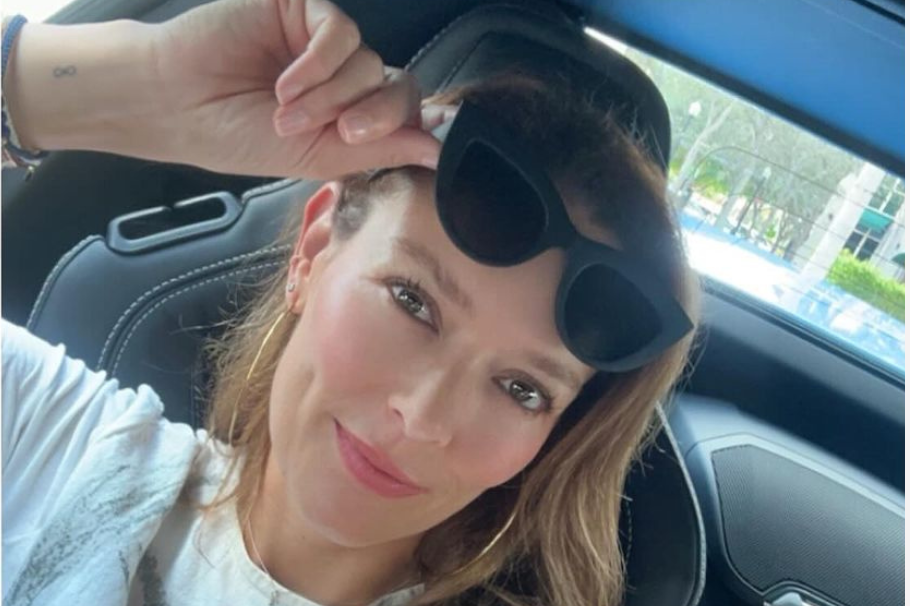 Así se veía Carolina Acevedo en su primer papel protagónico junto a su exesposo