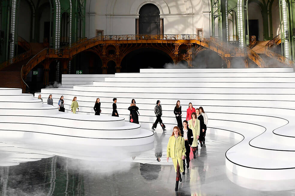 Pasarela Chanel en la Semana de la moda de París / Foto: AFP