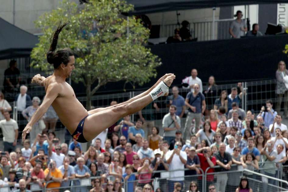 Orlando Duque finalizó segundo en Bilbao. Foto: EFE