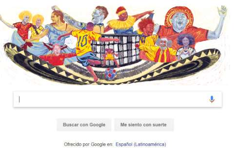 Así será el ‘doodle’ que representará a Colombia en internet durante el Mundial
