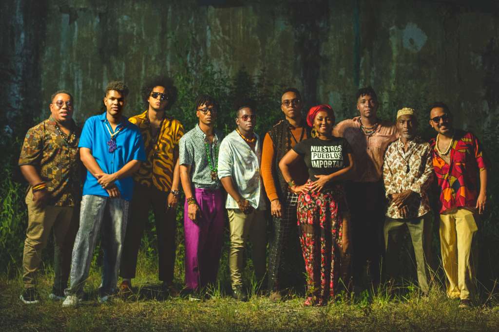 De izquierda a derecha: Jeffry Obando, Adrian Viafara, Mulatho Ortiz, Alexis Play, Alex Carvajal, Heriberto Bonilla, Nidia Góngora, Maikcel, Fredy Colorado, Andrés Pinzón.