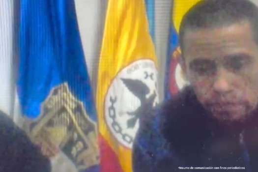 Marco Antonio Parra en la audiencia de legalización de captura.