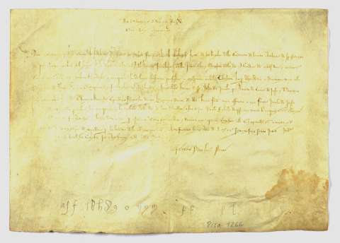 El documento de un falsificador italiano que quería que su familia entrara a la nobleza