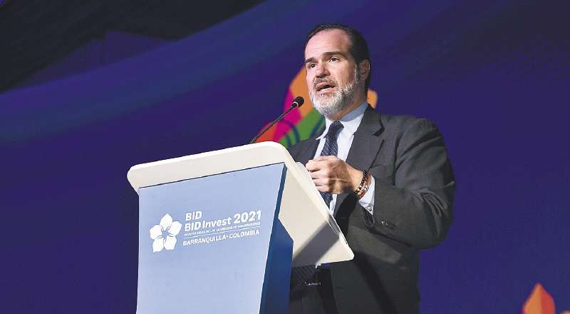 Mauricio Claver-Carone, presidente del BID.