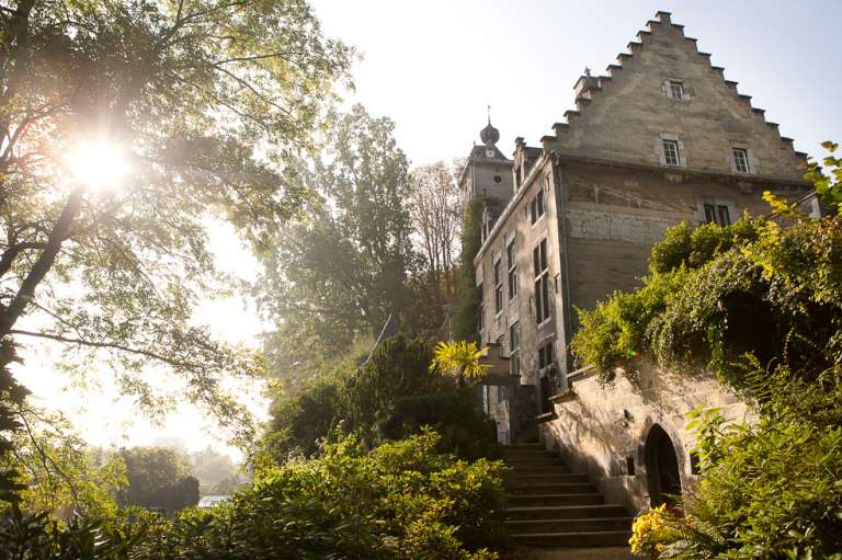 El castillo del músico neerlandés está ubicado sobre una colina.