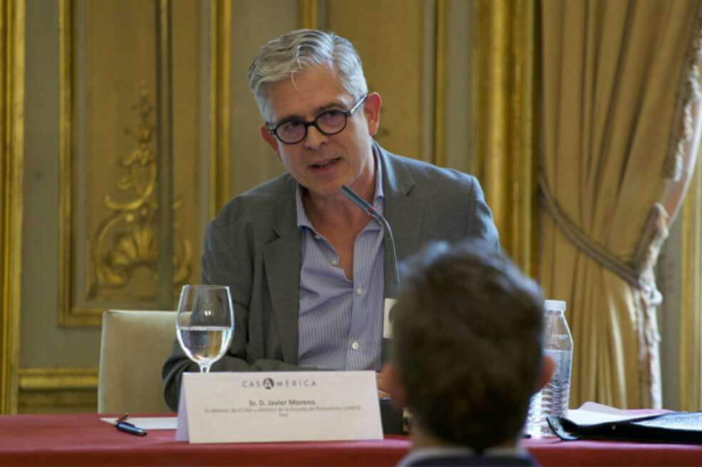 Javier Moreno Barber, director para las Américas de El País. / Casa de América- Flickr