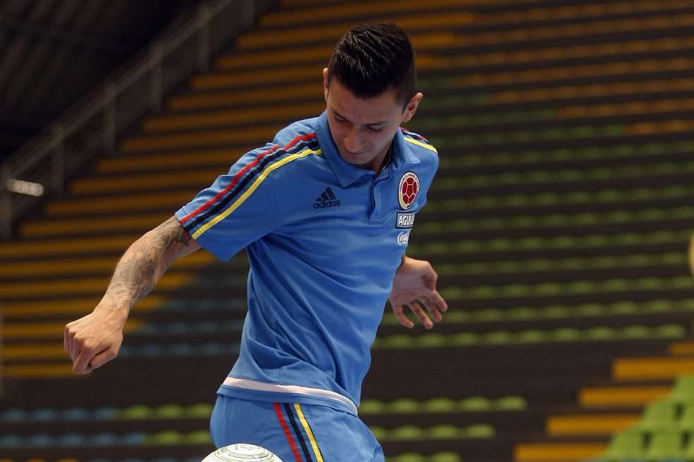 Angellot Caro, una de las figuras de la selección de Colombia. / EFE