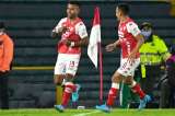 Liga BetPlay: con triplete de Wilson Morelo, Santa Fe venció a Bucaramanga