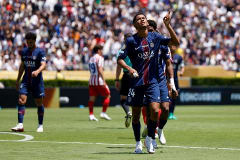 PSG arrasó 4-0 a Atlético de Madrid en su debut en el Mundial de Clubes