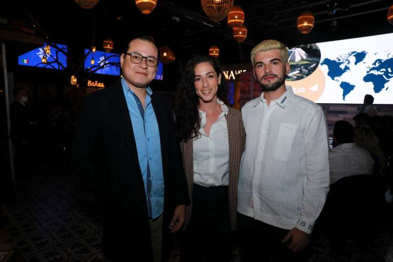 Gustavo Palacios, Begoña Quijano y Jorge Obrador