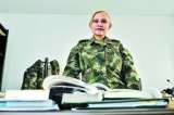 "Soy militar desde antes de nacer"
